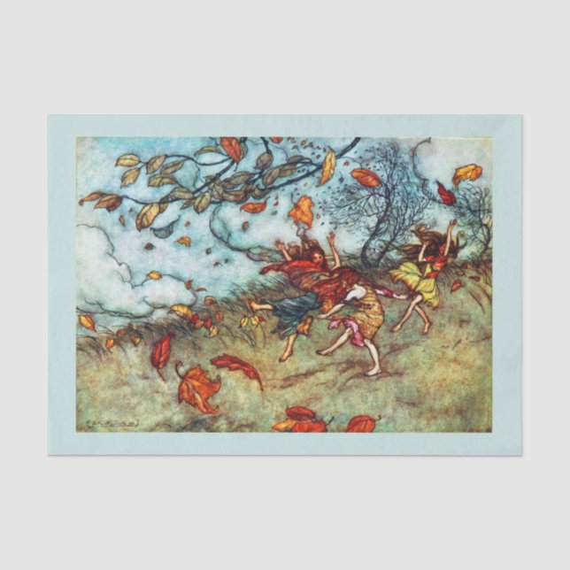 Decoupage Paper 10"x15" - Arthur Rackham 5 (Front)