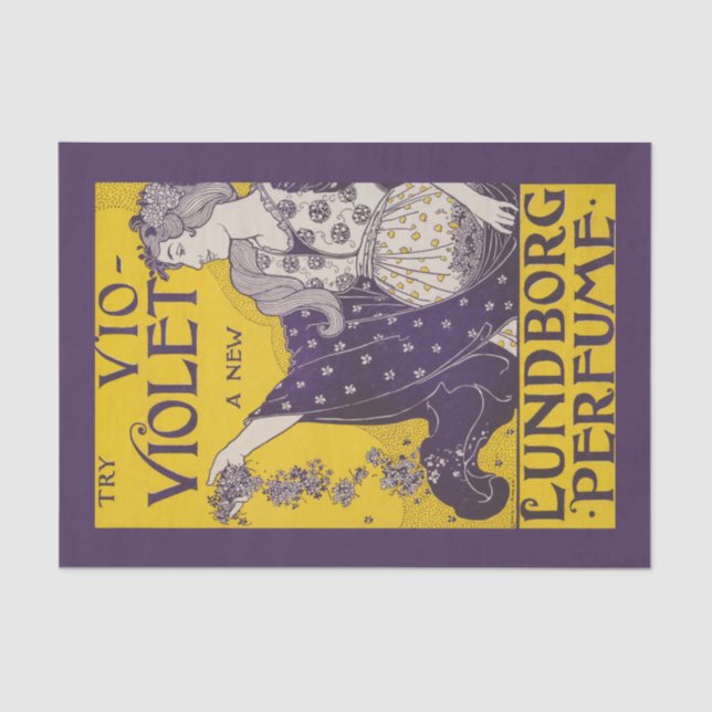 Decoupage Paper 10"x15" - Vintage Ad 1 (Front)