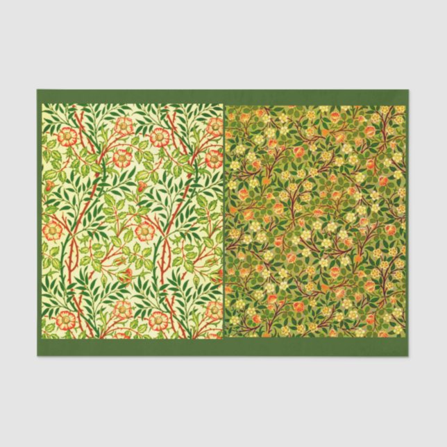 Decoupage Paper 10"x15" - William Morris 13 (Front)