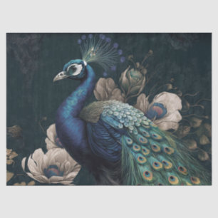 Decoupage paper, Wrapping Paper - Majestic Peacock