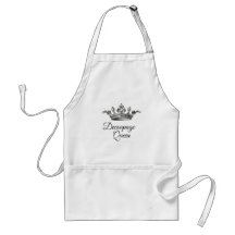 Decoupage Queen Apron