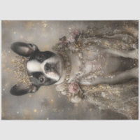 Decoupage Royal French Bulldog 
