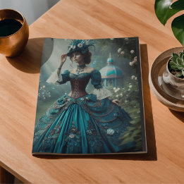 Decoupage Steampunk Vintage Victorian Garden Lady Tissue Paper