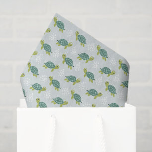 Decoupage Turtle Paper, Sea Life Coastal Tissue Paper