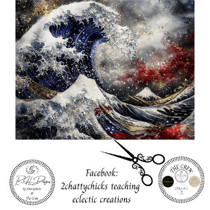 Decoupage USA American Flag Eagle Wave Tissue Paper