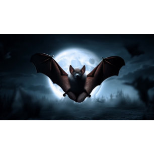 Decoupage Vampire Gothic Bat Moon Tissue Paper