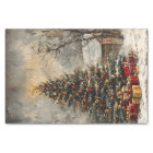 Decoupage Vintage Christmas Tree Presents 