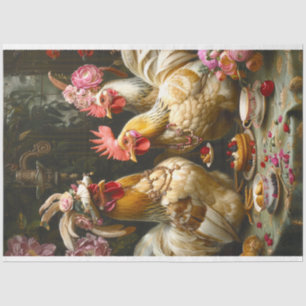 Decoupage Vintage Elegant Hen Soiree Tea Party Tissue Paper