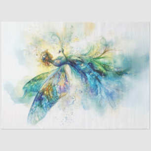 Decoupage Whimsical Fantasy Land Fairy  Tissue Paper