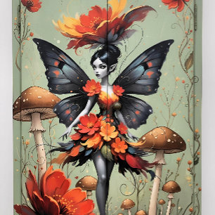 Decoupage Whimsical Flower Fairy Seidenpapier Tissue Paper