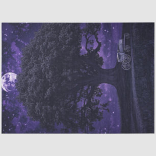 Decoupage Whimsical Skeletal Romance Forest  Tissue Paper