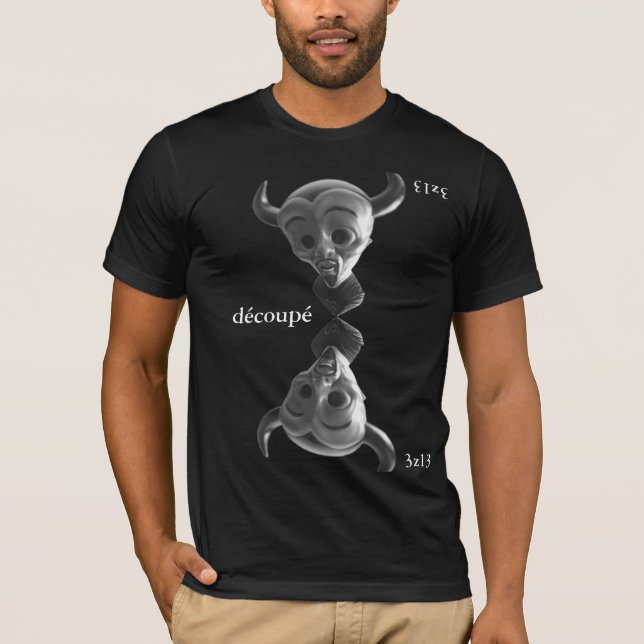 découpé shirt from the 3z13 release (Front)