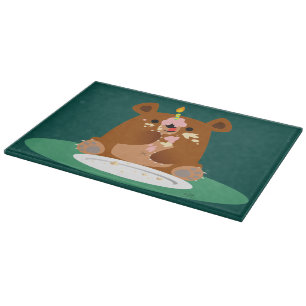 Découper Joyeux anniversaire, petit ours ! ! Planche à déco