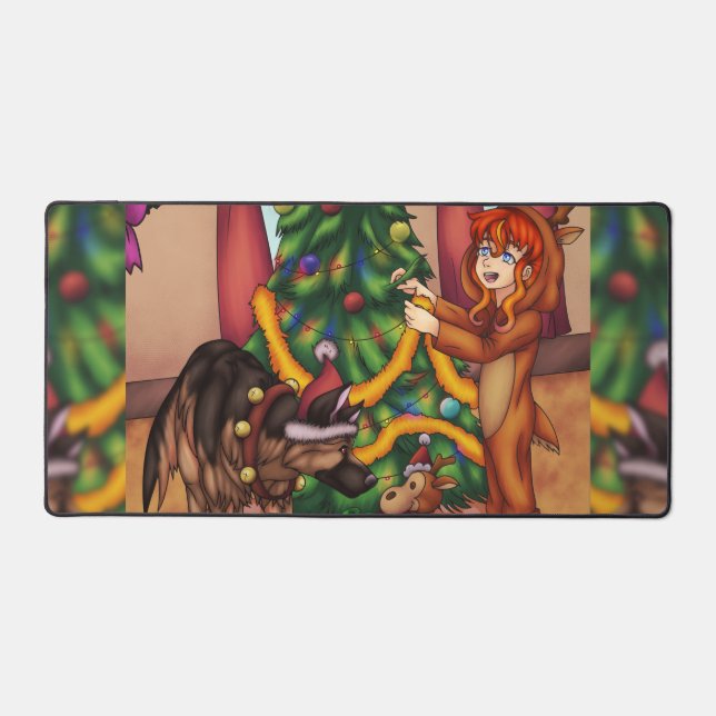 Découper l'arbre de Noël (Recto)