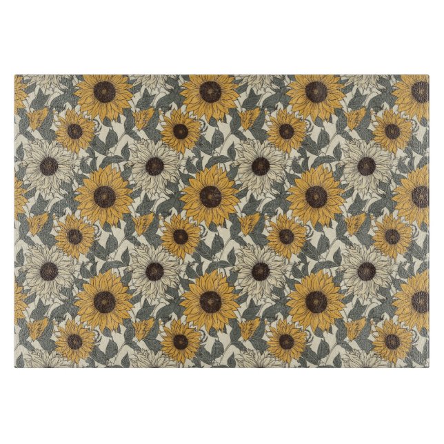 Découper Planche à coupes de tournesol (Devant)