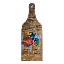 Planche à découper, Chasse au canard