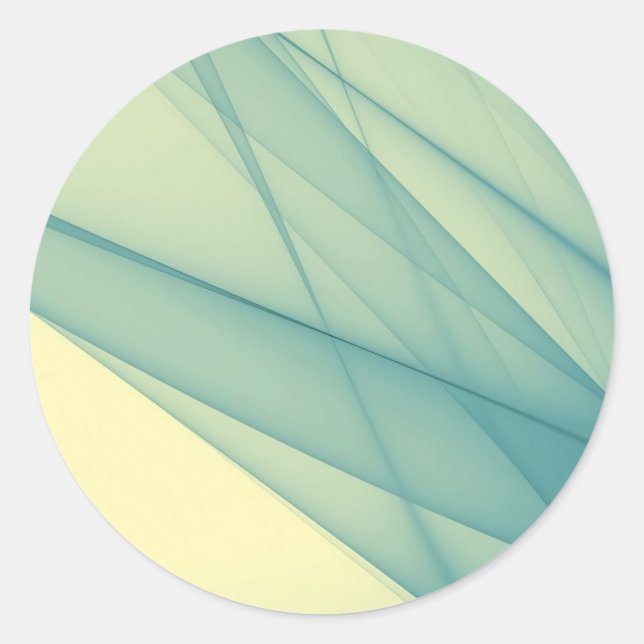 Découvrez des Stickers Rond Classique De Haute Qua (Devant)