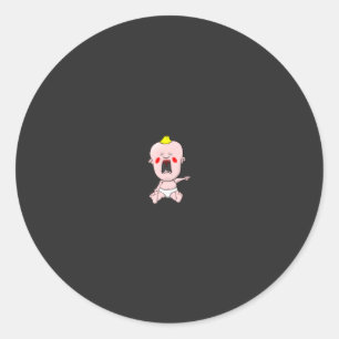 Découvrez des Stickers Rond Classique De Haute Qua