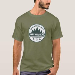 Découvrez Le T-Shirt Mitt, Michigan Mens