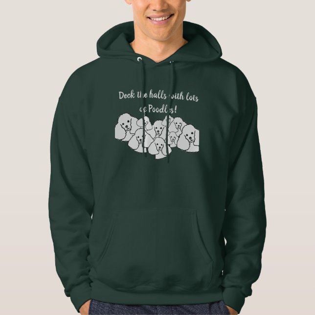 Découvrir les halls avec Poodles unisex sweat - sh (Devant)