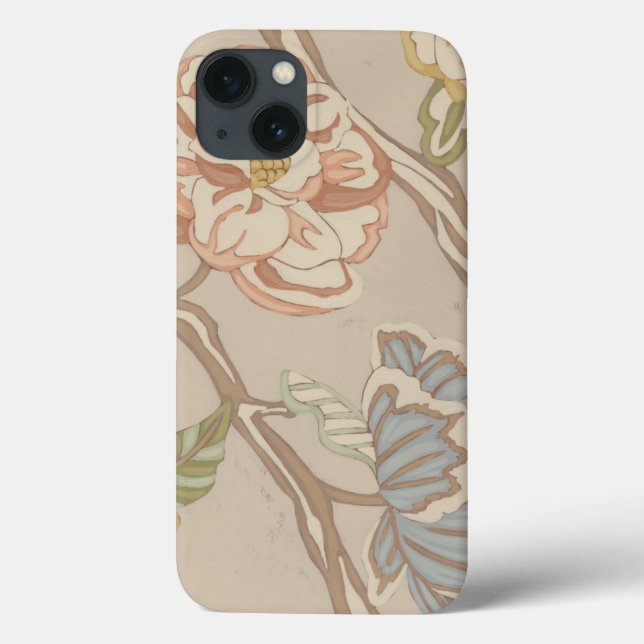 Decrative Organza Chintz Floral Design Case-Mate iPhone Case (Back)