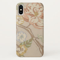 Decrative Organza Chintz Floral Design