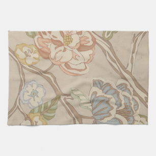 Decrative Organza Chintz Floral Design Kitchen Towel
