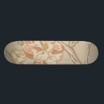 Decrative Organza Chintz Floral Design Skateboard<br><div class="desc">A decorative organza chintz floral design,  the pale colours offer a muted beauty without taking away any power from this piece. Hang it in your bedroom,  your living room,  or any room. You can't go wrong with this purchase!</div>
