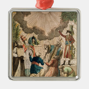 Decree Instituting the Freedom of Worship Metal Ornament