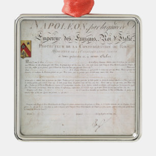 Decree of nobility created under the First Metal Ornament