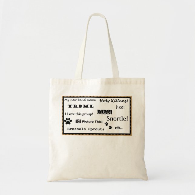 Décrivez ceci ! sac fourre-tout (Devant)