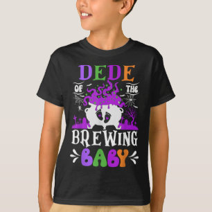 Dede Of The Brewing Baby Grandpa To Be Halloween  T-Shirt
