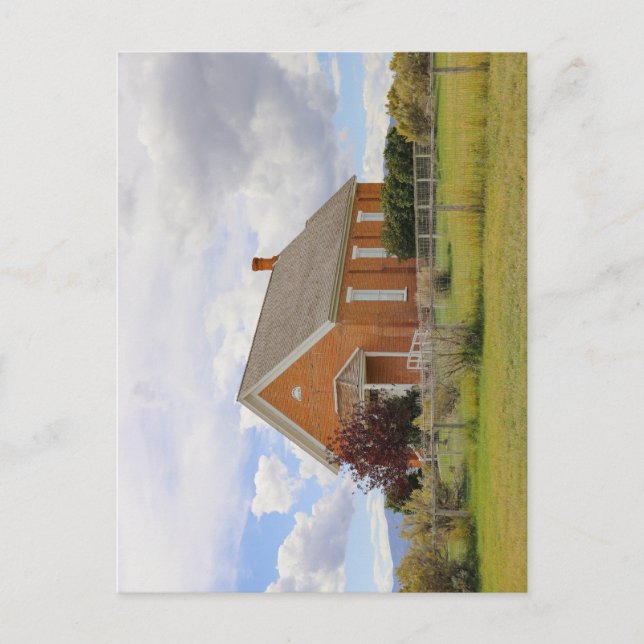 Dedicated 1892  postcard (Front)