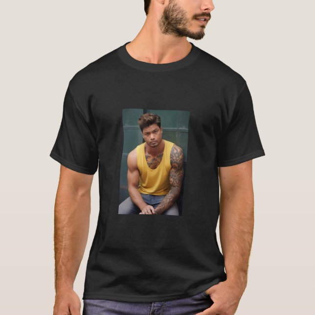 "Dedicated Fitness Enthusiast" T-Shirt (Front)
