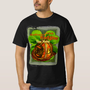 Dedicated Irish firefighters t-shirt