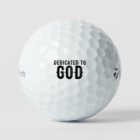 DEDICATED TO GOD  CUSTOMIZABLE COOL BLACK TEXT