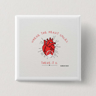 Dedication 2 Inch Square Button