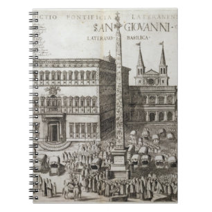 Dedication of the Obelisk in front of the Basilica Notebook