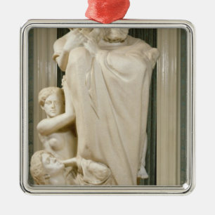 Dedication to Brahms, 1909 Metal Ornament