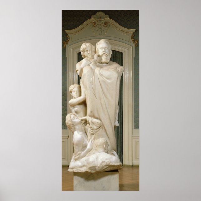 Dedication to Brahms, 1909 Poster (Front)