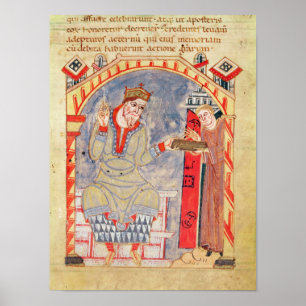 Dedication to Charles the Bald, from Poster