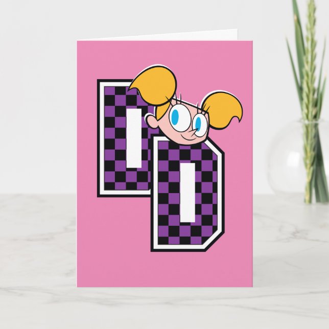 Dee Dee Athletic Letters Graphic Card (Front)