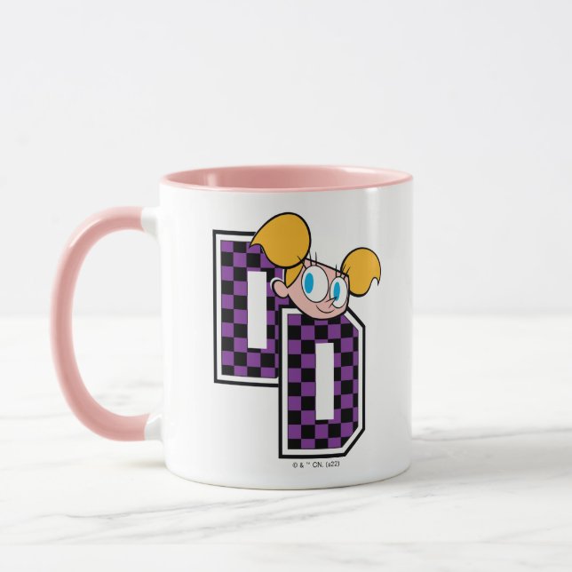 Dee Dee Athletic Letters Graphic Mug (Left)