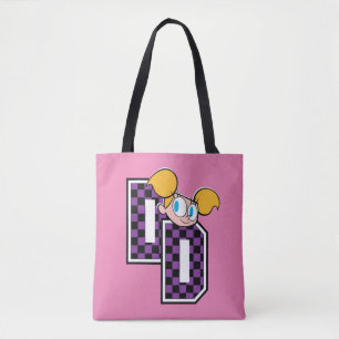 Dee Dee Athletic Letters Graphic Tote Bag
