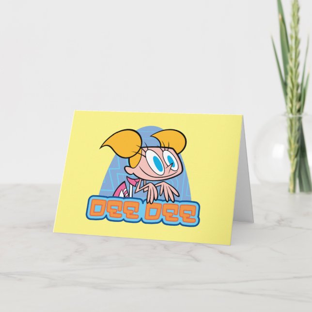 Dee Dee Character Name Graphic Card (Front)