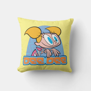 Dee Dee Character Name Graphic Throw Pillow