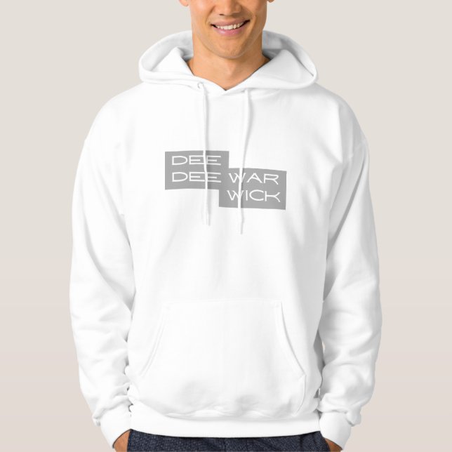 Dee Dee Warwick Grey Men's Hoodie (Front)