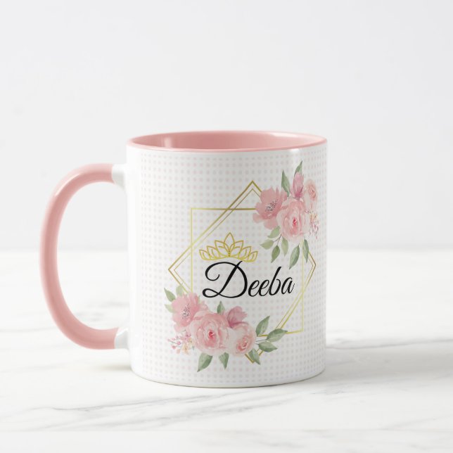 deeba arabic girl name Mug (Left)