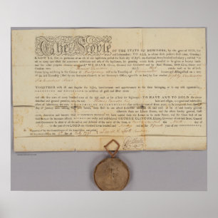 Deed, New York Poster