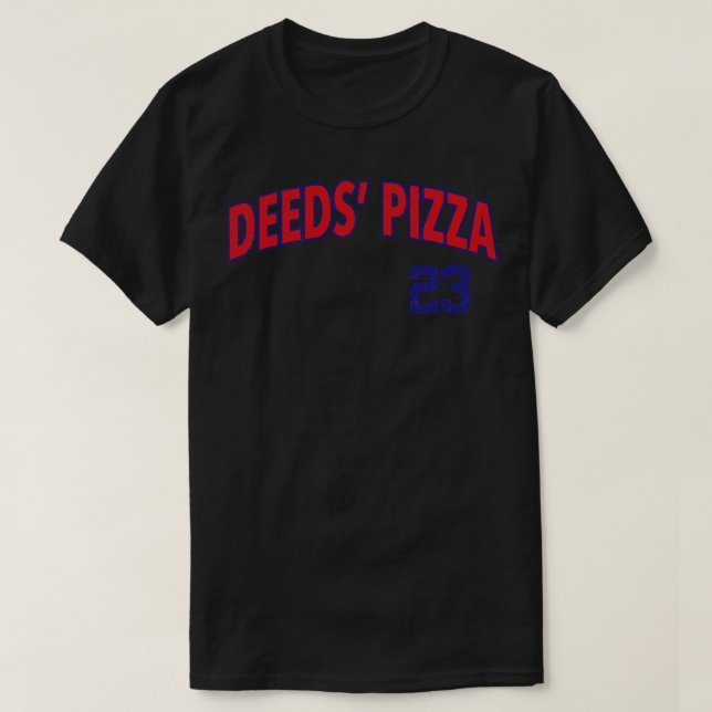 Deeds Pizza T-Shirt (Design Front)